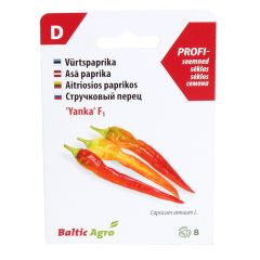Sēklas Pipari asie Yanka F1