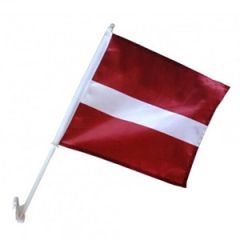 Karogs Latvijas valsts 30x60cm automašīnai