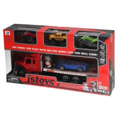 Rot. Transportēšanas auto 36cm + 4 auto