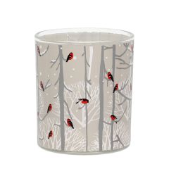 Svece stikla trauc. Polar Bullfinch 7.3x8cm