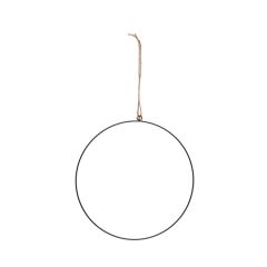 Fl.dekors Kapel metāla rinķis 50cm