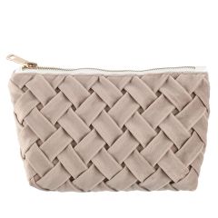 Kosmētikas maks Acces Cross velvet brūns