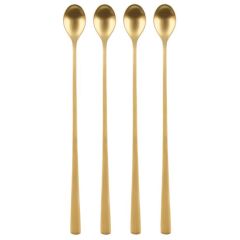 Karote kokteiļa Maku garā nerūs.tērauda zelta 4gab.