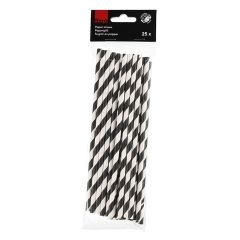 Kokteiļu salmiņi Saana Paper 25gab 19.5cm