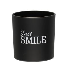 Svece arom. Dreams melna 10.8x10.3cm 40h