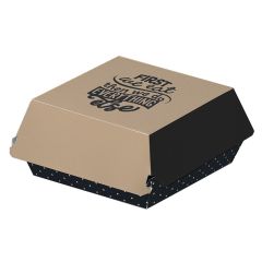 Vienreizliet. Kastīte Saana Hamburger 8gab.