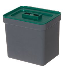 Atkritumu tvertne Bio 8l + filtrs aktīvās ogles