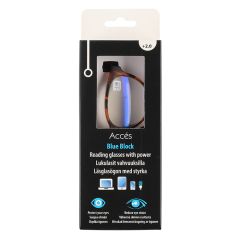 Brilles lasīšanai Acces Sieviešu Demi brūns, zils +2.0