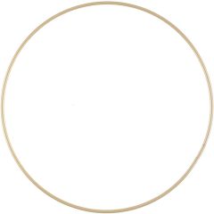 Fl. Dekors Kapel Rinķis metāla 27cm zelta