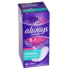 Hig.ieliktnīši Always Liners Normal Deo 30gab