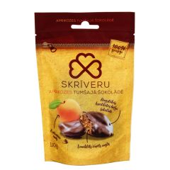 Aprikozes tumšajā šokolādē Skrīveri 110g