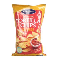 Čipsi kukurūzas Santa Maria ar sieru 185g