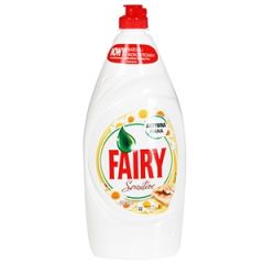 Trauku mazg.līdz.Fairy Sensitive Chamomile+E 900ml