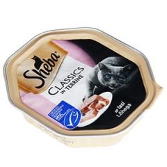 Barība kaķiem Sheba tray ar lasi 85g
