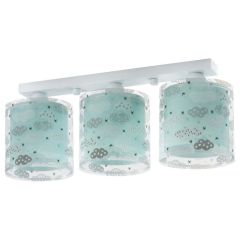 Gr.l.-CLOUDS 3x60W E27 zaļa