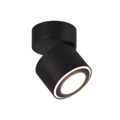 Sp.l.-TAURUS 5W LED 3000K 450lm melna ar 3 pak.slēdzi