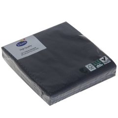 Salvetes 24x24cm 3-k melnas