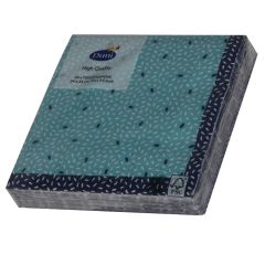 Salvetes 24cm 3-k Rice zilas 20gab.