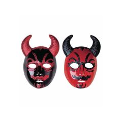 Maska velna ar spīdumiem plastmasas