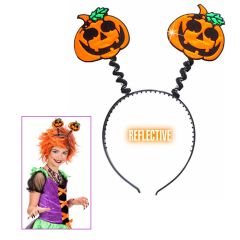 Stīpiņa Halovīnu ķirbis atstarojošs