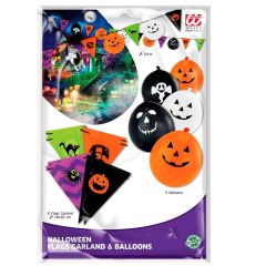 Virtene Halovīna 3.6m karogi, baloni