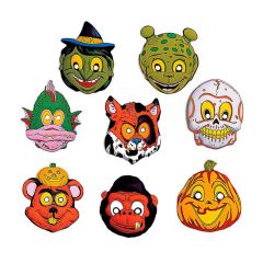 Maska halovīnu bērnu plastmasas