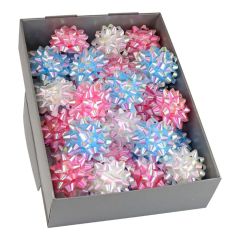 Dāvanu pušķis Brasilien 8cm 3ass rozā/zils/balts