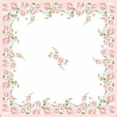 Galdauts Duni 84x84cm Rose Glory