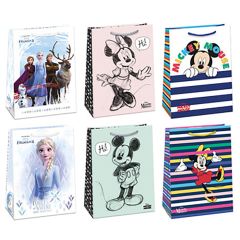 Dāvanu maisiņš Disney Minnie/Micky T5 19x23x11.5cm mix