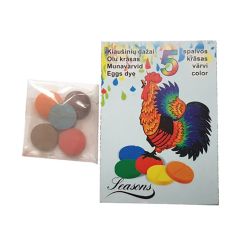 Olu krāsas tabletes Lieldienu