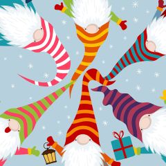 Salvetes 33cm Nordic Santas 20gab.