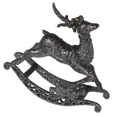 Egļu dekors 3D 10-14cm, titāna