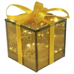 Elektrisks dekors Dāvana ar LED virteni h7cm