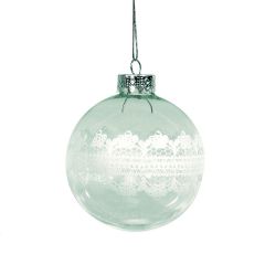 Eglīšu bumba caurspīdīga d8cm