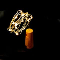 20 LED diožu virtene, lietojama pudelēm