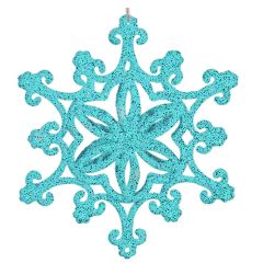 Egļu rotājums 3D gaiši zils, 4veidi