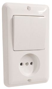 Bloks/slēdzis 2 ķēdēm+k-ligzda bez z z/a