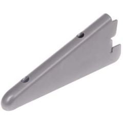 Necos kronšteins lamināta plauktam 17 sudrabs