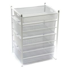 Necos Meshc grozs 435x545x730mm balts