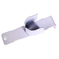 Necos stieņa turētājs groziem balts