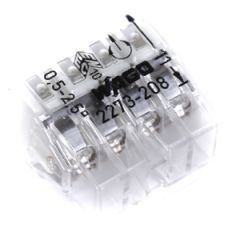 Klemme Wago 6x1.5..4.0 (1gab)