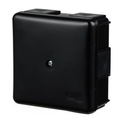 Montāžas kārba 90x90x40 melna IP55