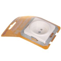 Kont.rozete b/z bez rāmja SL250 balts