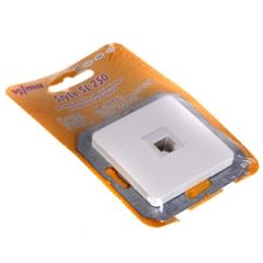 Datu rozete 1xRJ11 SL250 balts