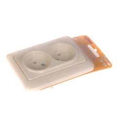 Kont.rozete 2-viet. b/z SL250 bēšs