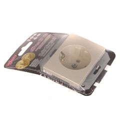 Kont.rozete a/z ar bērnu aizs. XP500 bēš