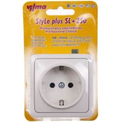 Kont.rozete v/a a/z SL250 balts