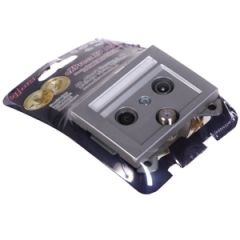 TV/SAT/R rozete XP500 b/r metalik