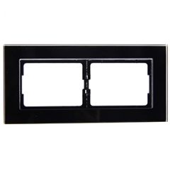 Rāmis 2-viet. XP500 stikls melns