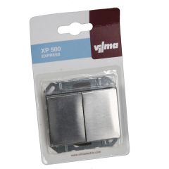 Slēdzis 1+1 XP500 b/r dzelzs